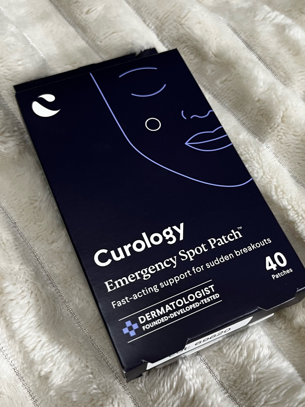 Curology Emergency Spot Patch - Black - 40 Pack